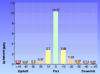 Altitude analysis for Blackheath Station to Junction Rock Loop (via Grand Canyon and Popes Glen)