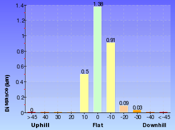 Altitude analysis for Toomeys Walk