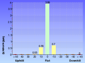 Altitude analysis for Mount Piper Trail