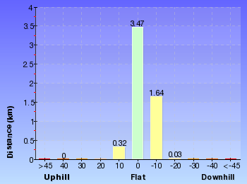 Altitude analysis for Pallaibo Walk