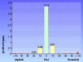 Altitude analysis for Fairylands Loop Track