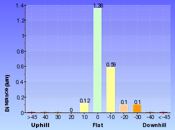 Altitude analysis for Zig-Zag Railway Walk